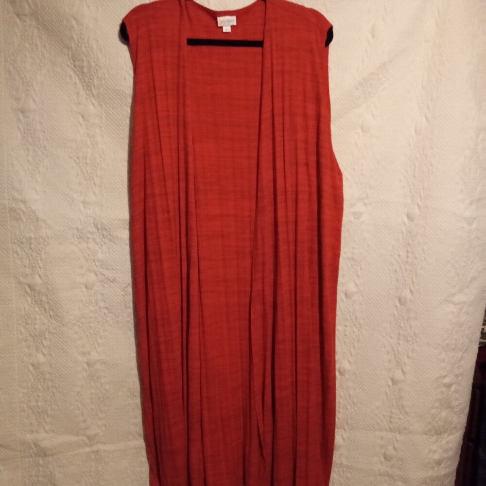 LuLaRoe Joy Duster Vest - 2XL - NWT